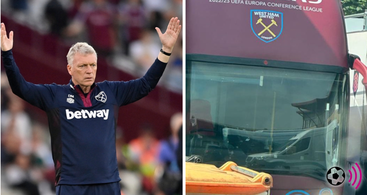 West Ham Trophy Parade Bus Spotted Ahead Of Final